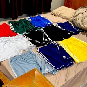 COPY - My whole adidas shorts collection bundle all size medium selling for 65$